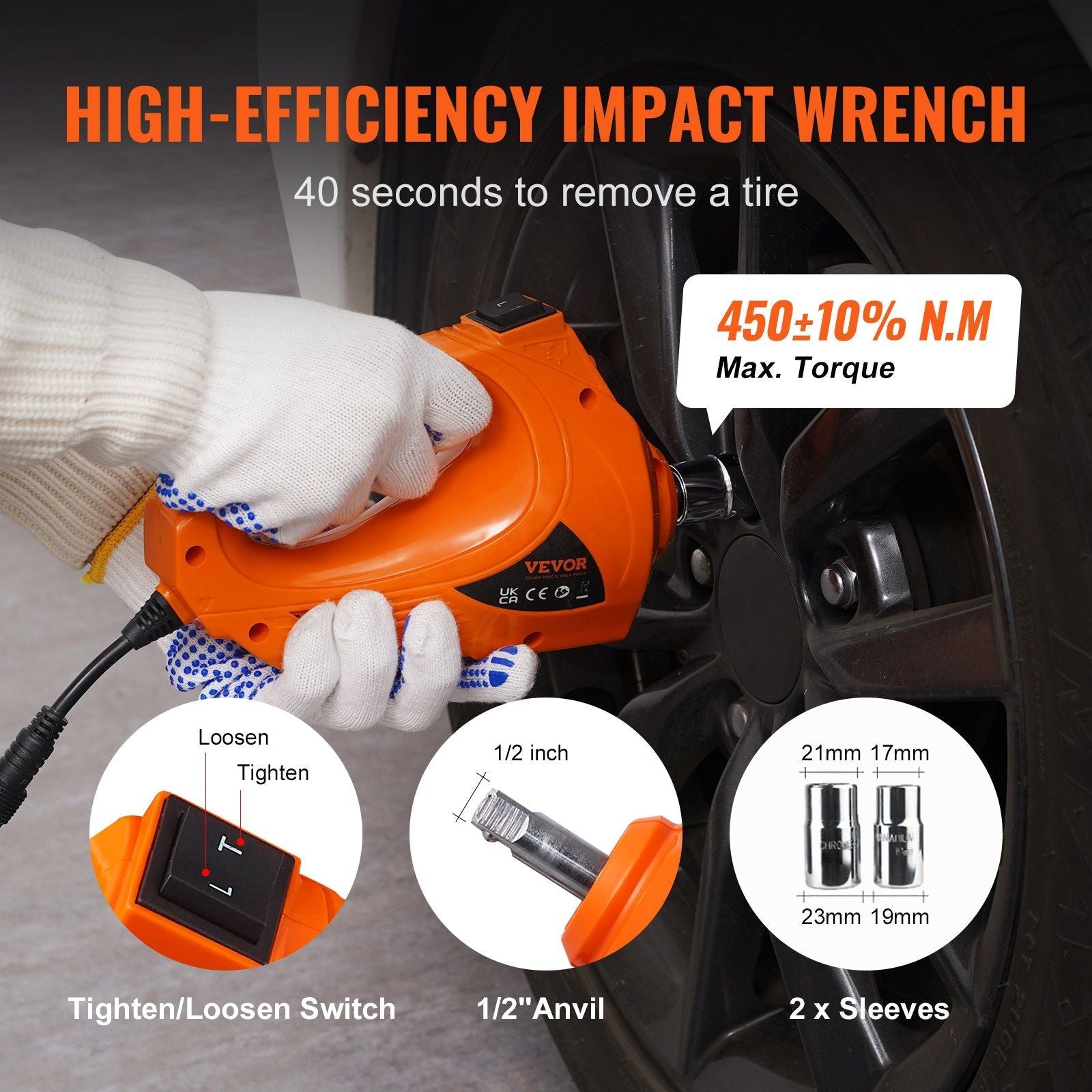 VEVOR Electric Car Jack, 3 Tons /6600 lbs Scissor Jack with Electric Impact Wrench, 12V Car Jack with Double Saddles with Remote Control, Portable Car Jack Lifting for Sedan, SUV, Truck Tire Change - Renee Lane Company