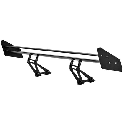 VEVOR GT Wing Car Spoiler, 53.1 inch Universal Spoiler with Double Deck, Adjustable Lightweight Aluminum, Car Rear Spoiler Wing, Racing Spoiler BGW/JDM Drift Black - Renee Lane Company