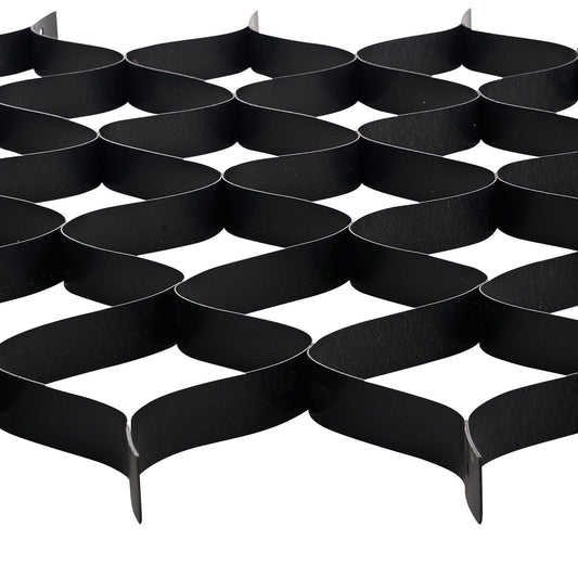 VEVOR Gravel Grid, 2 Inch Depth, 26.87 x 3.94 FT / 8200 x 1200 mm, 1880 LBS Per Sq ft Grass Ground Retainer, Permeable Geo Grids Driveway Stabilization, for Garden, Patio, Walkway, RV Parking Slopes - Renee Lane Company
