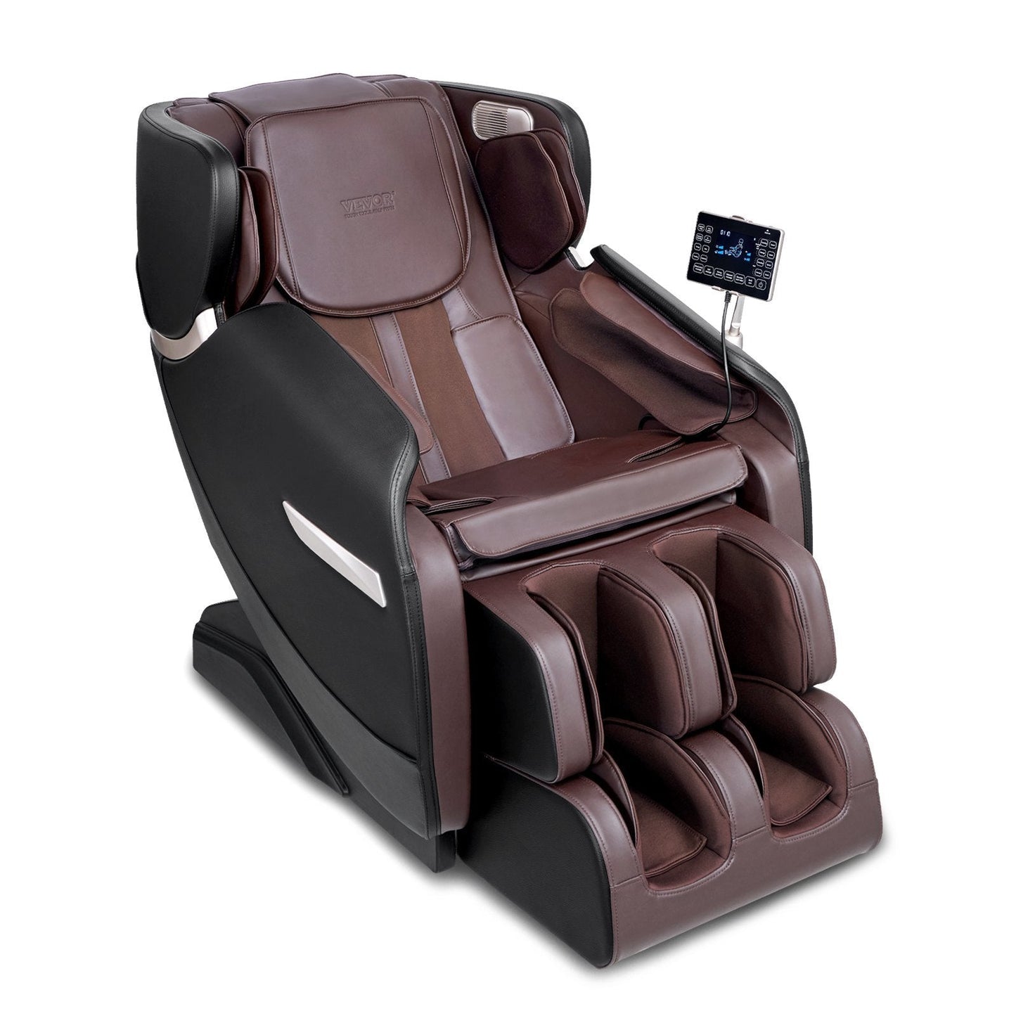 VEVOR Massage Chair - Full Body Zero Gravity Recliner with Multi Auto Modes, 3D Shiatsu, Heating, Bluetooth Speaker, Airbag, Foot Roller, and Touch Screen - Renee Lane Company