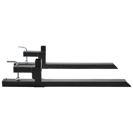 VEVOR Pallet Forks, 2000 lbs Capacity Clamp on Pallet Forks, 43" Tractor Bucket Forks, Heavy Duty Front Loader Attachment for Tractor, Skid Steer, Loader Bucket, Tractor Forks for Agriculture and Farm - Renee Lane Company