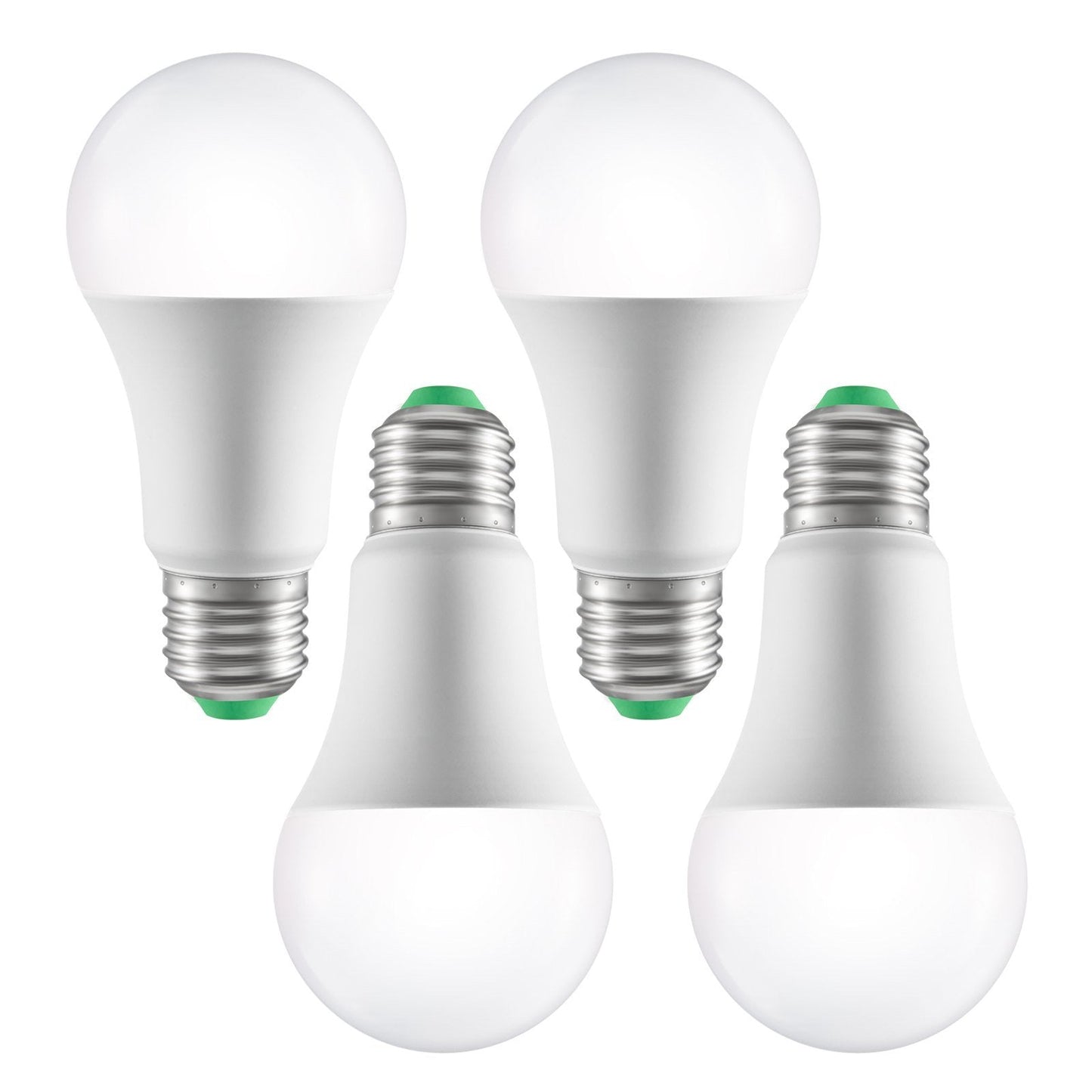 VEVOR Smart Light Bulbs, 4-Pack, 9W Multicolor LED Bulbs, 800 Lumens with Smart Control Compatibility for Vera, Google Assistant, Amazon Alexa, iOS, Android, RGB Color Changing - Renee Lane Company