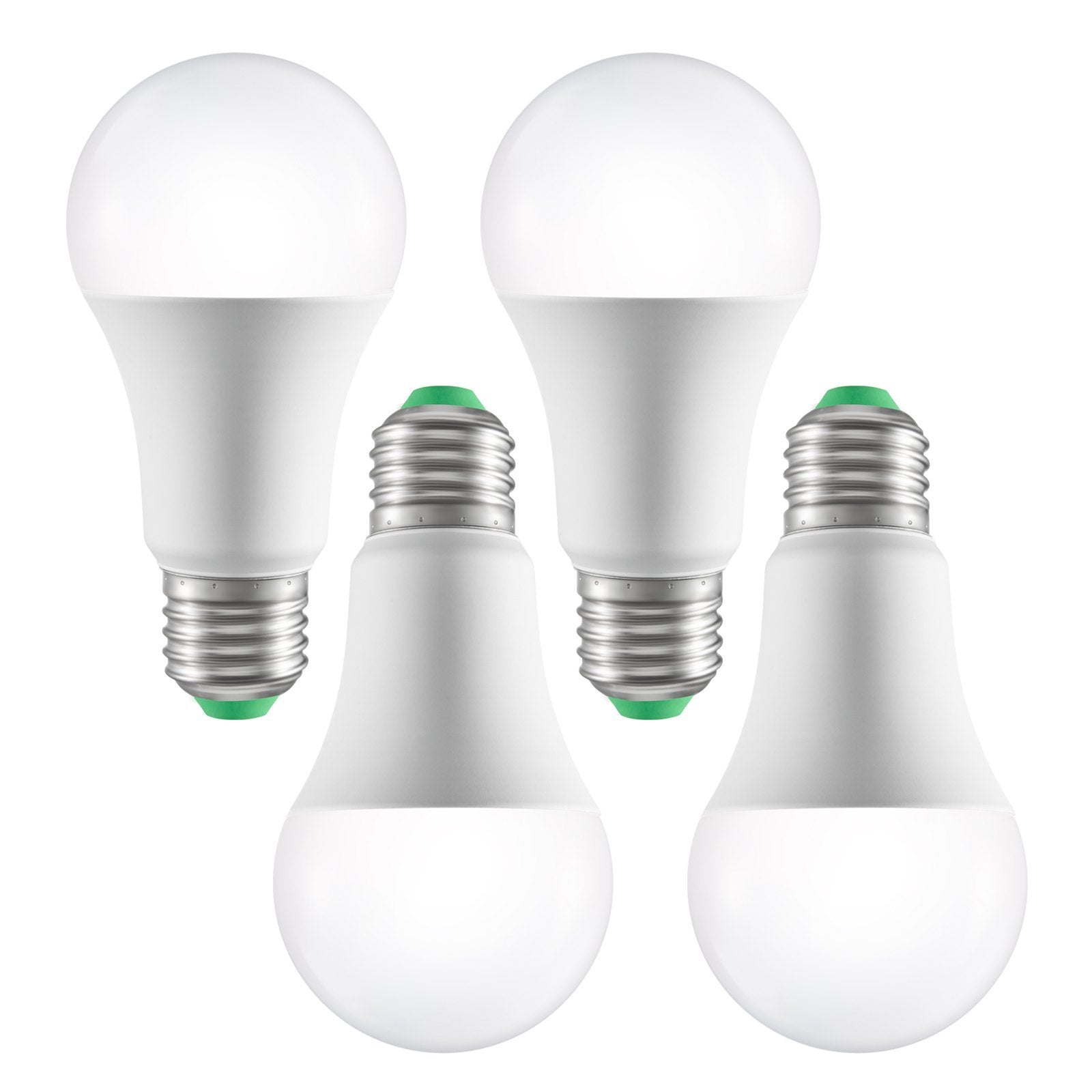 VEVOR Smart Light Bulbs, 4-Pack, 9W Multicolor LED Bulbs, 800 Lumens with Smart Control Compatibility for Vera, Google Assistant, Amazon Alexa, iOS, Android, RGB Color Changing - Renee Lane Company