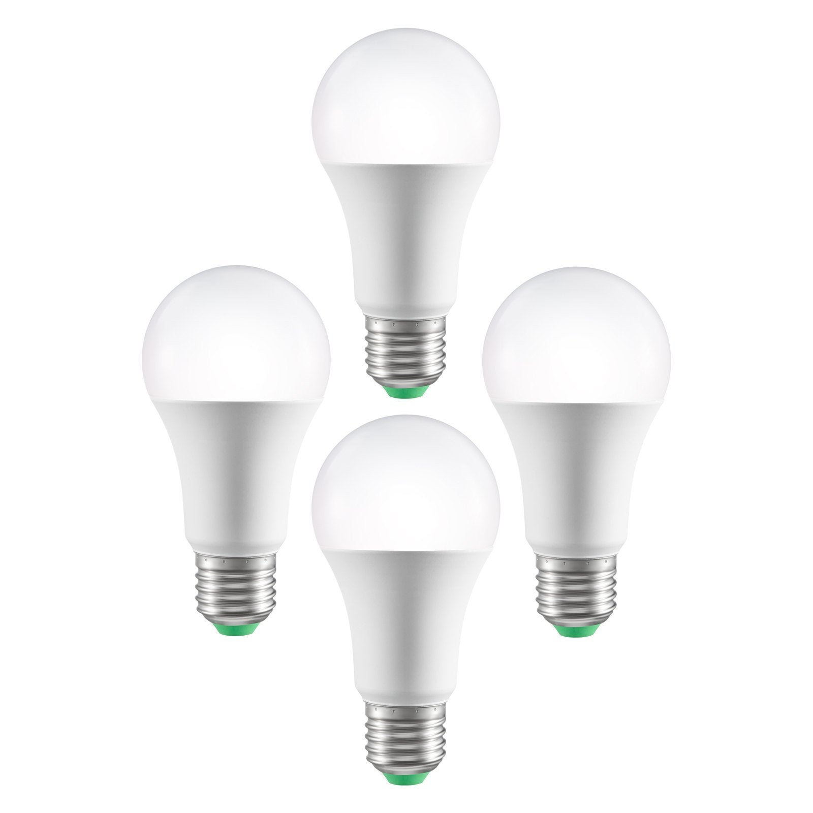 VEVOR Smart Light Bulbs, 4-Pack, 9W Multicolor LED Bulbs, 800 Lumens with Smart Control Compatibility for Vera, Google Assistant, Amazon Alexa, iOS, Android, RGB Color Changing - Renee Lane Company
