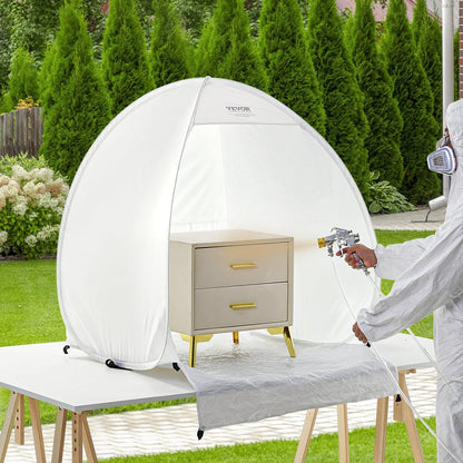 VEVOR Spray Paint Shelter Portable Spray Paint Tent Booth 40x35x40 in Pop Up - Renee Lane Company