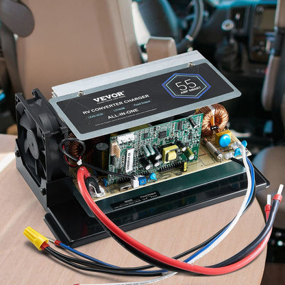 VEVOR WF-8955-AD-MBA Main Board Assembly 55 Amp RV Converter Replacement Unit - Renee Lane Company