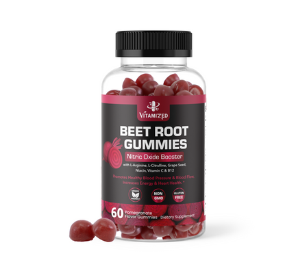 VITAMIZED Beetroot Gummies - Nitric Oxide Supplement - Renee Lane Company