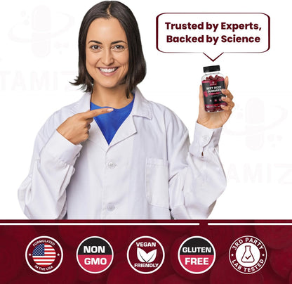 VITAMIZED Beetroot Gummies - Nitric Oxide Supplement - Renee Lane Company