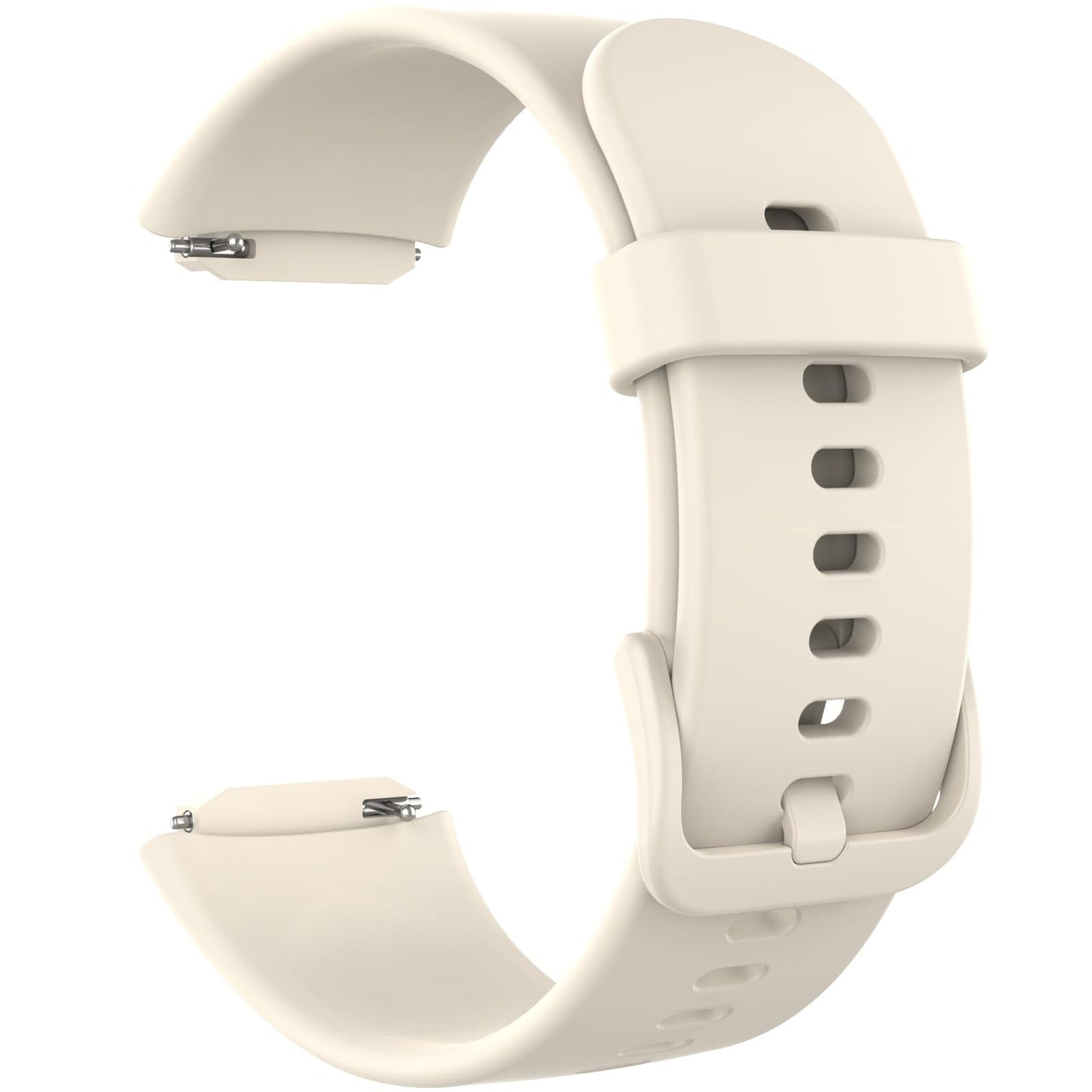 VPSTAY ALW1 Watch Mini Silicone Replacement Bands Straps Compatible Watch Quick Release Bands Watch (White) - Renee Lane Company