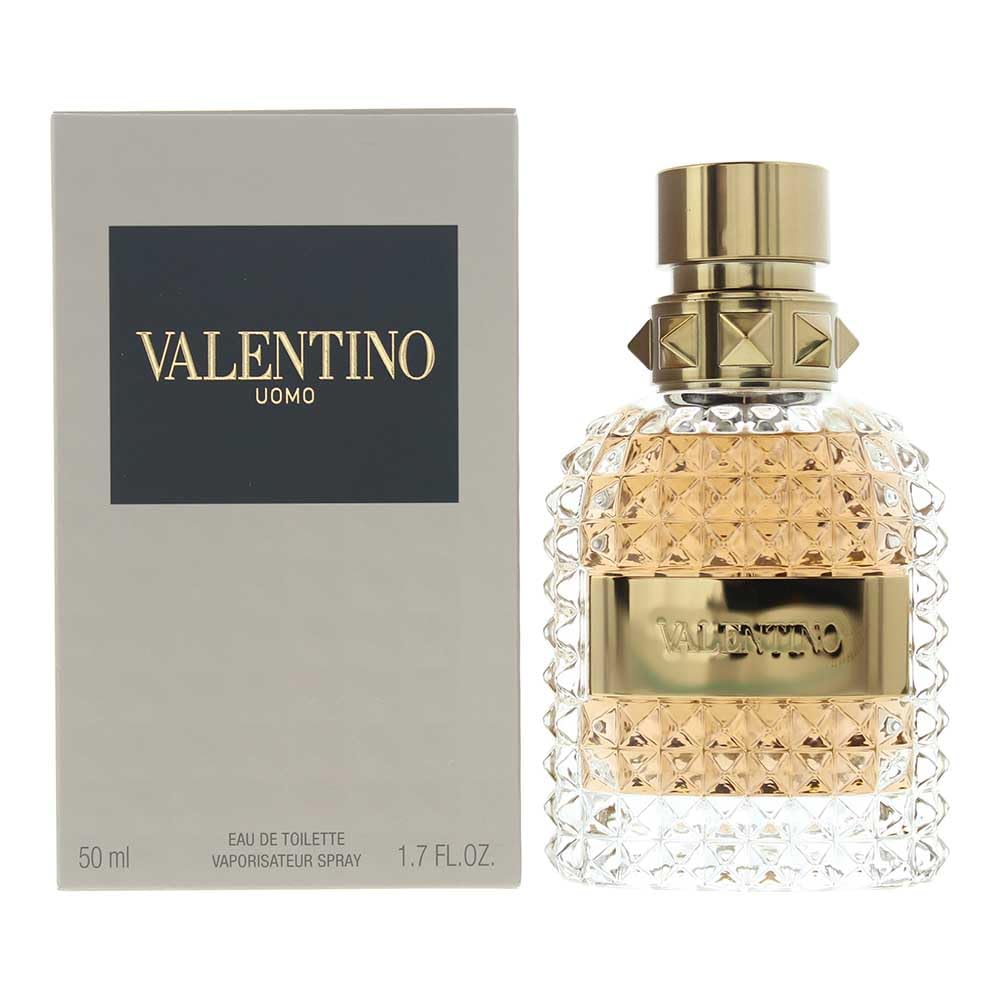Valentino Uomo Eau De Toilette Spray for Men 1.7 Ounce - Renee Lane Company