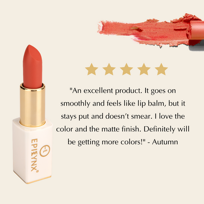 Vegan Matte Lipstick – Hydrating, Long-Wear, Magnetic Case - Renee Lane Company