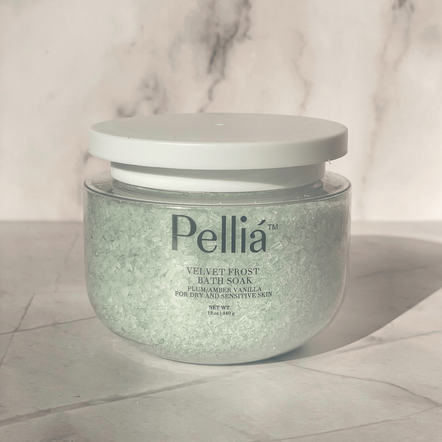 Velvet Frost Aromatherapy Bath Soak for Dry Skin | Pelliá - Renee Lane Company