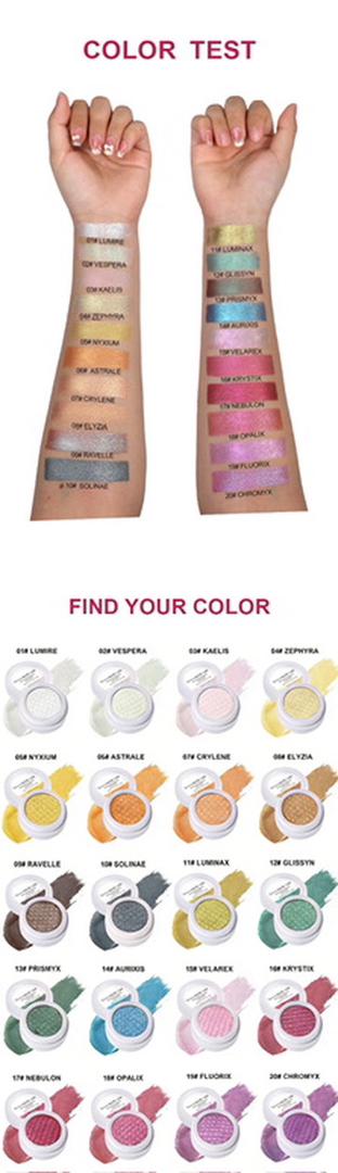 Velvet Glow Radiance Eyeshadow - Vegan, Gluten-Free, Nut-Free, Egg-Free - Renee Lane Company