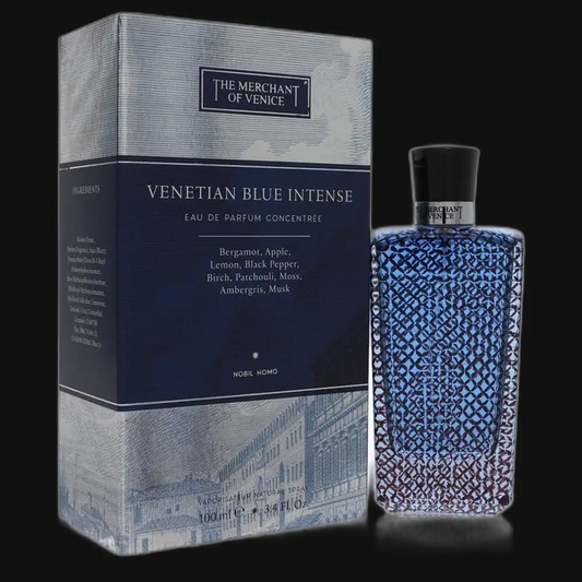 Venetian Blue Intense Concentree By The Merchant Of Venice Cologne for Men - Renee Lane Company