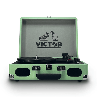 Victor Metro Plus Portable Dual Bluetooth Suitcase Turntable - Renee Lane Company