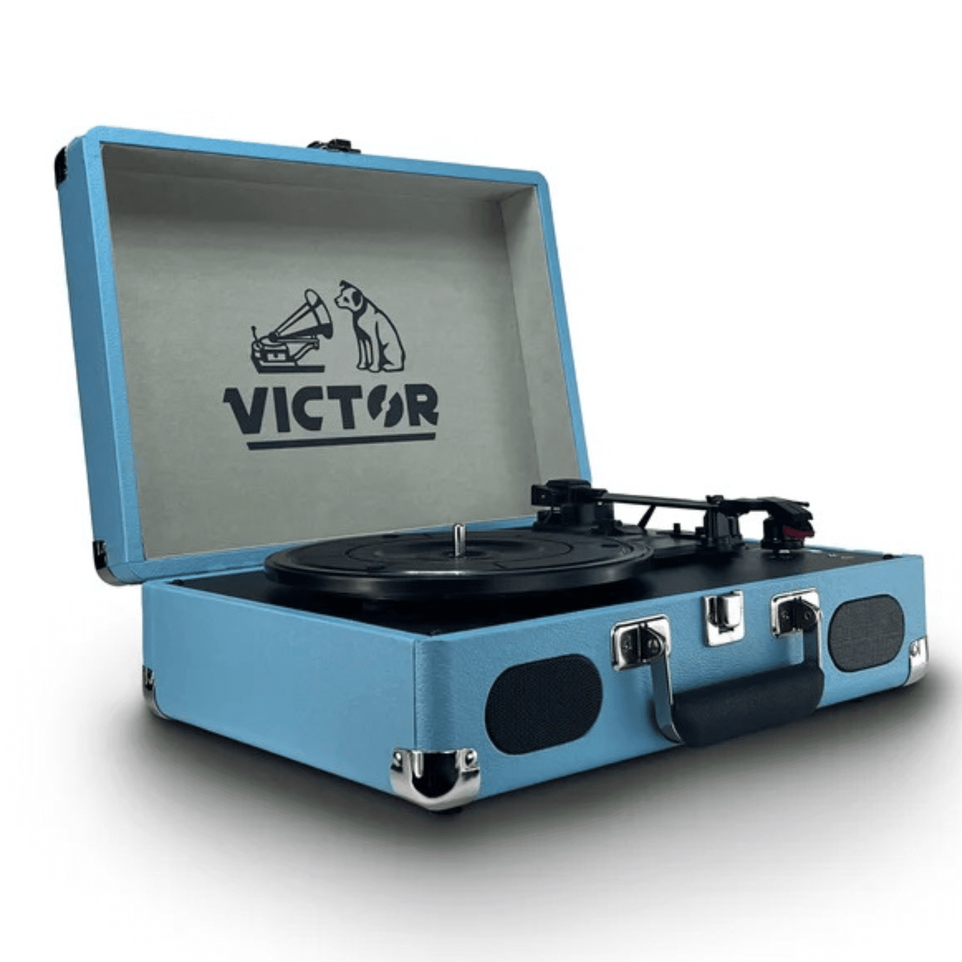 Victor Metro Plus Portable Dual Bluetooth Suitcase Turntable - Renee Lane Company