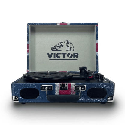 Victor Metro Plus Portable Dual Bluetooth Suitcase Turntable - Renee Lane Company