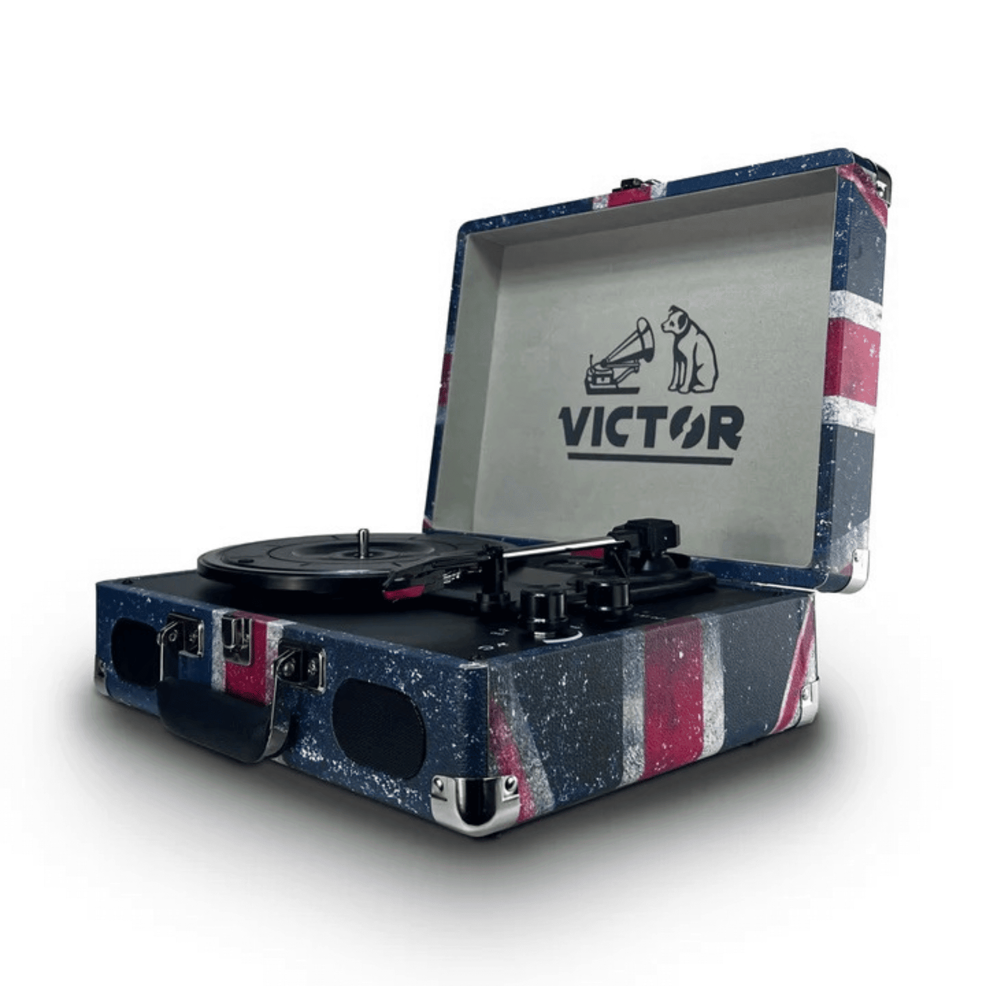 Victor Metro Plus Portable Dual Bluetooth Suitcase Turntable - Renee Lane Company