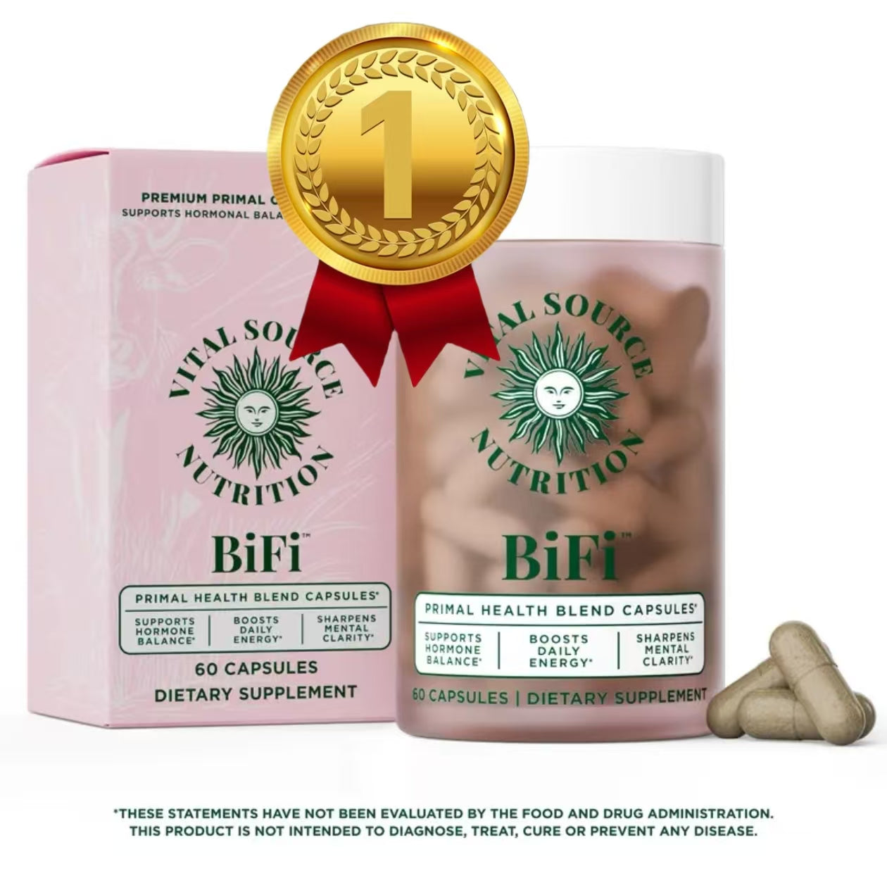 Vital Source Nutrition-BiFi - Primal Health Blend Capsules - Renee Lane Company