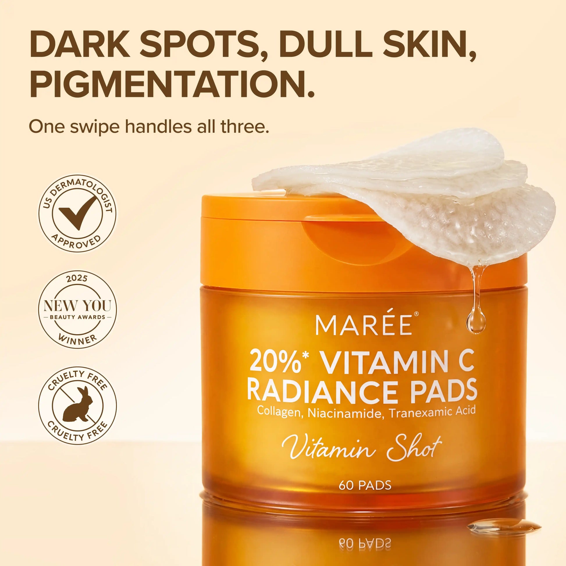 Vitamin C Radiance Pads - Renee Lane Company