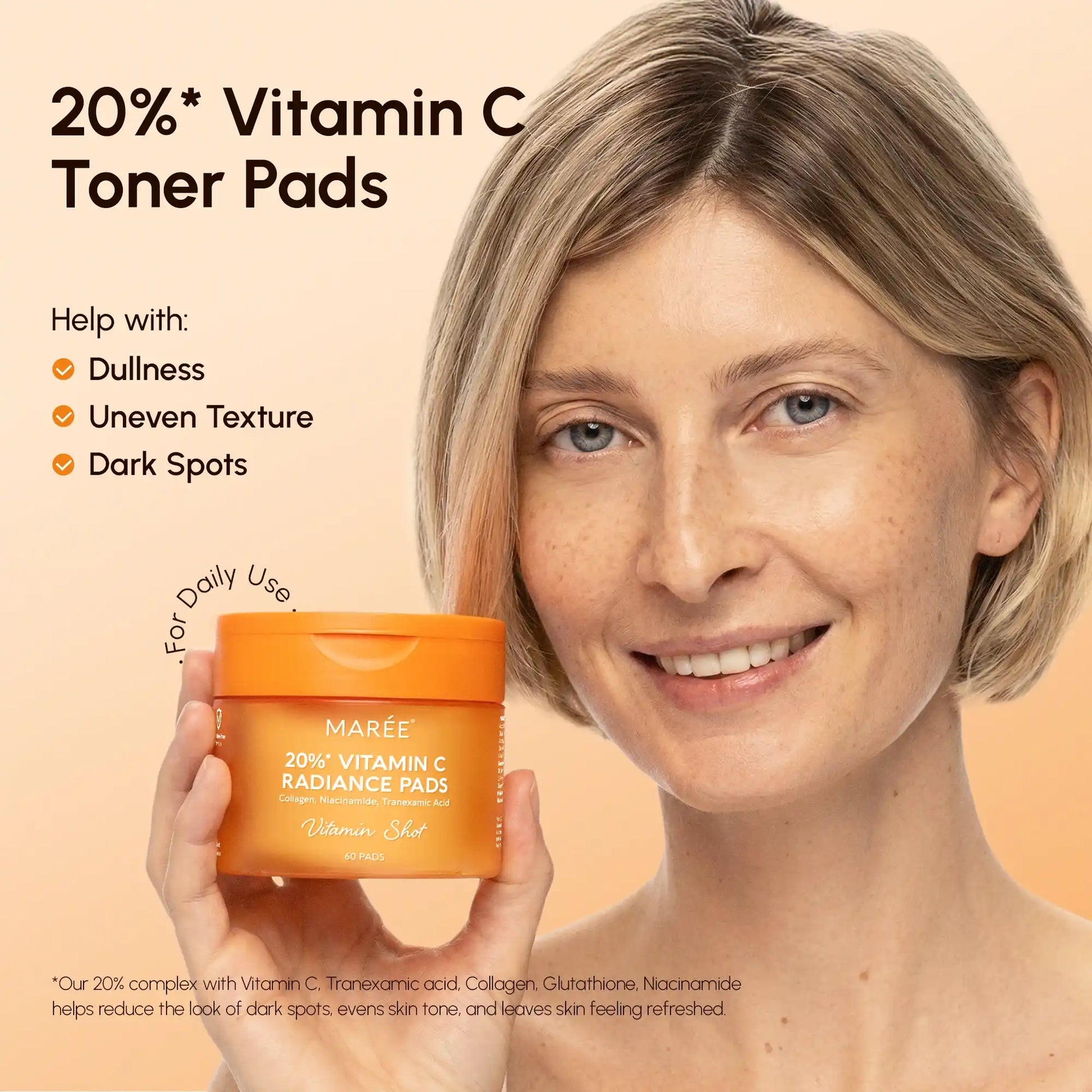 Vitamin C Radiance Pads - Renee Lane Company