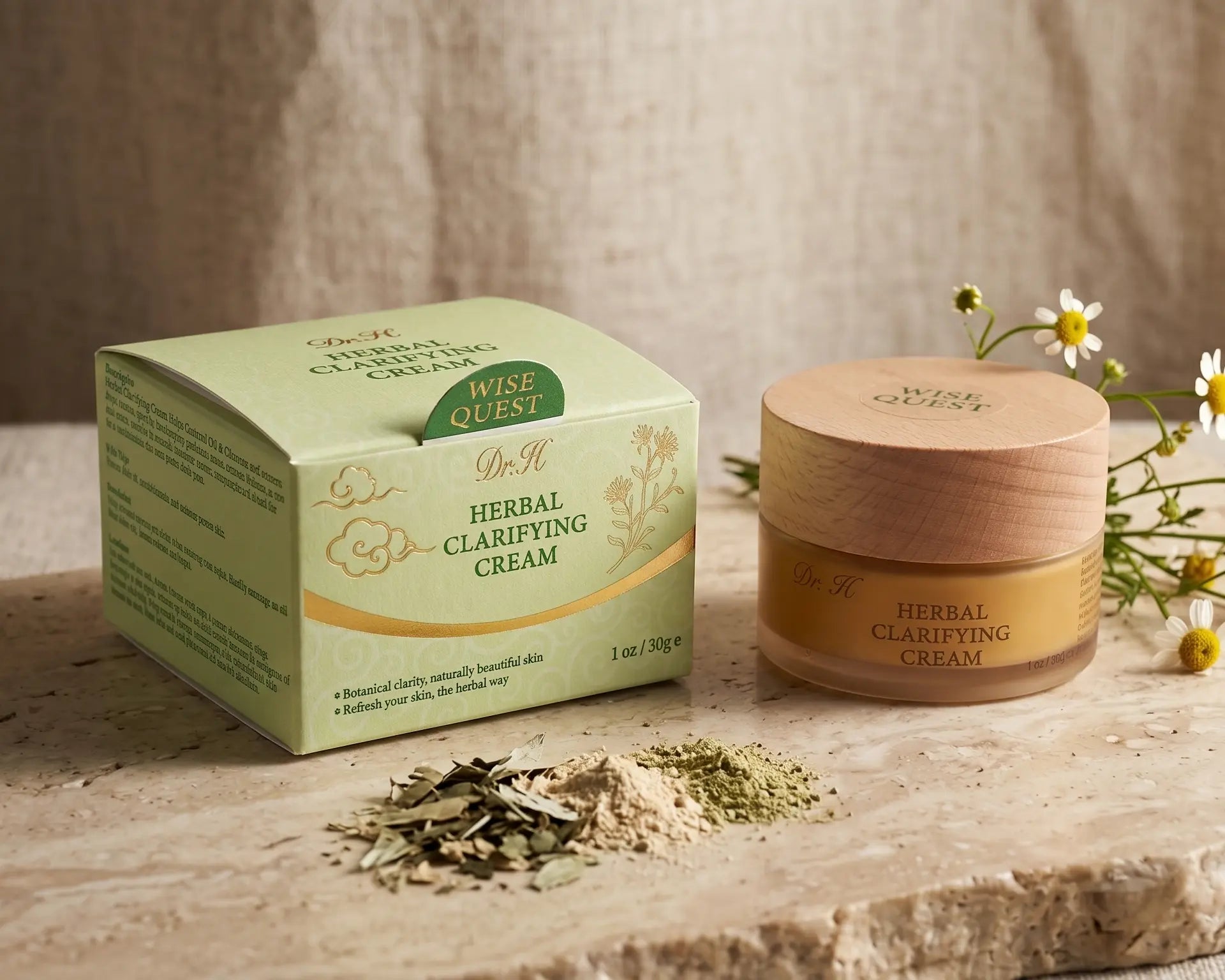 WISEQUEST Herbal Clarifying Cream - Renee Lane Company