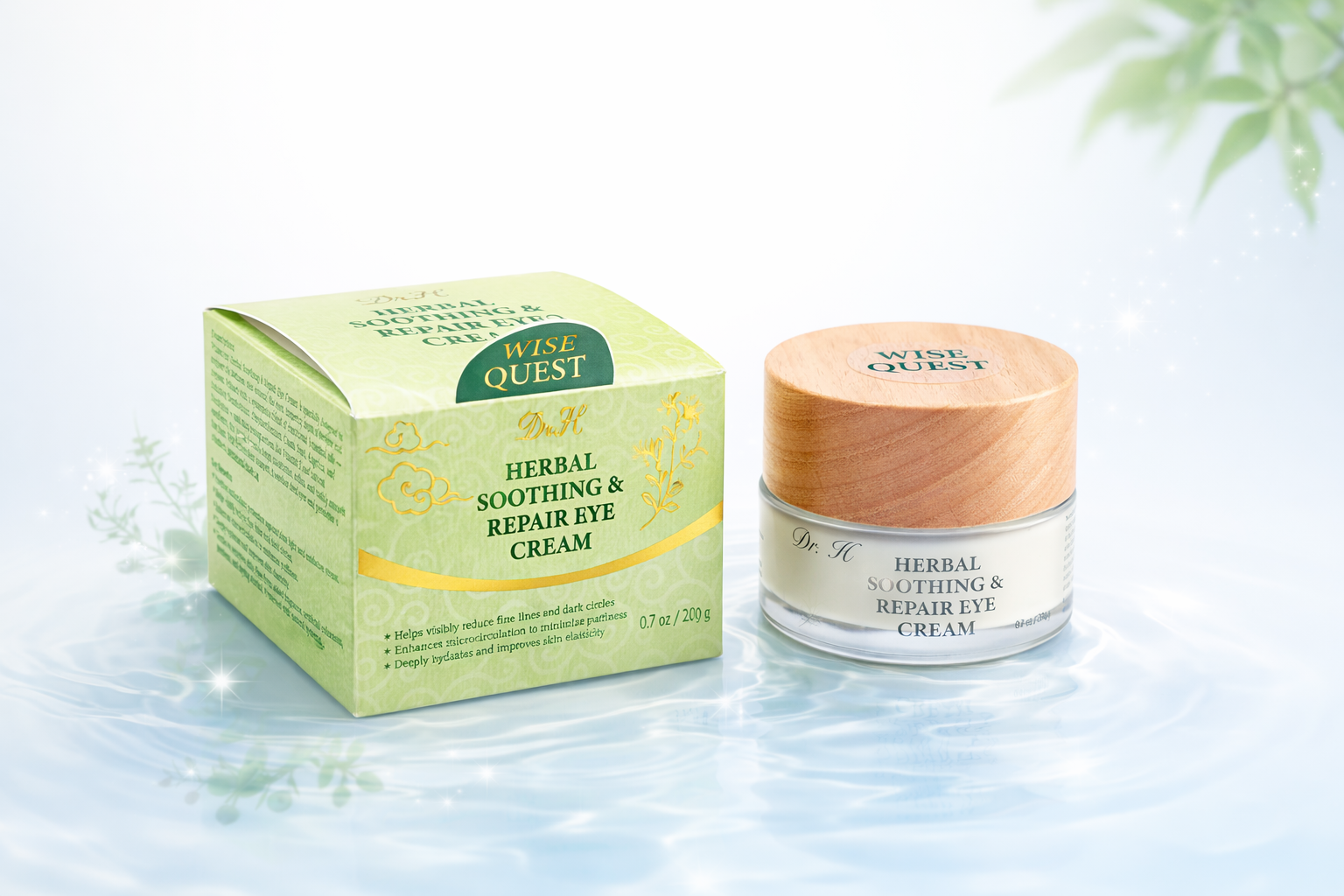 WISEQUEST Herbal Soothing & Repair Eye Cream - Renee Lane Company