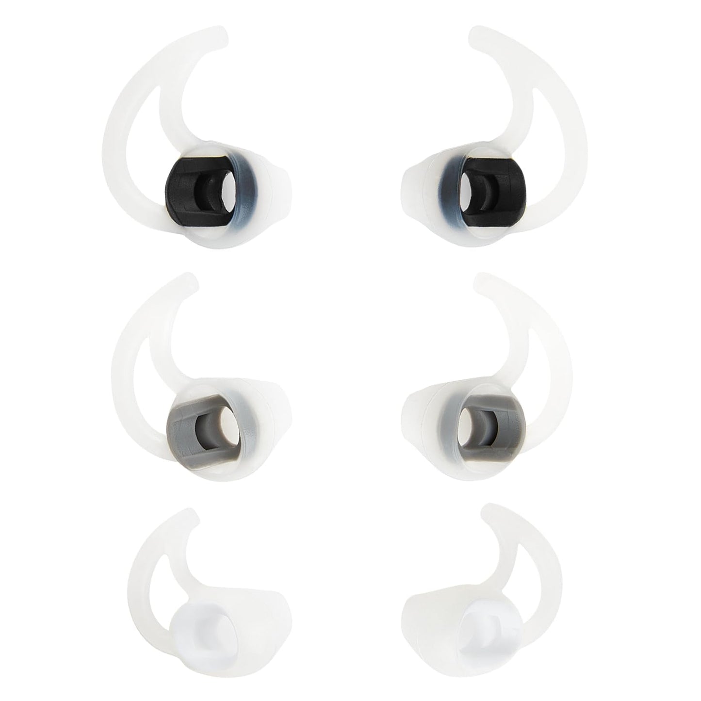 WKYMY Silicone Earbud Replacement Tips Earbud Covers Compatible with Bose SoundSport Freestyle IE2 IE3 Headphone Ear Tips Rubber Tips 3 Pairs S M L - Renee Lane Company