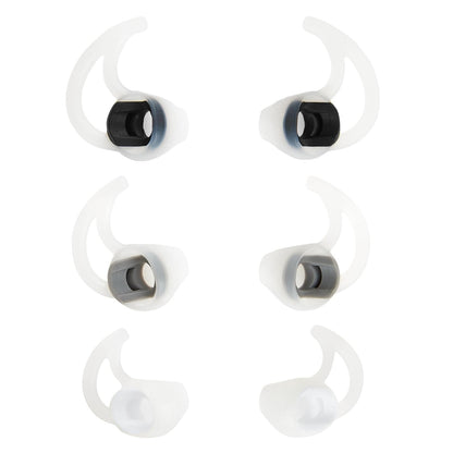 WKYMY Silicone Earbud Replacement Tips Earbud Covers Compatible with Bose SoundSport Freestyle IE2 IE3 Headphone Ear Tips Rubber Tips 3 Pairs S M L - Renee Lane Company