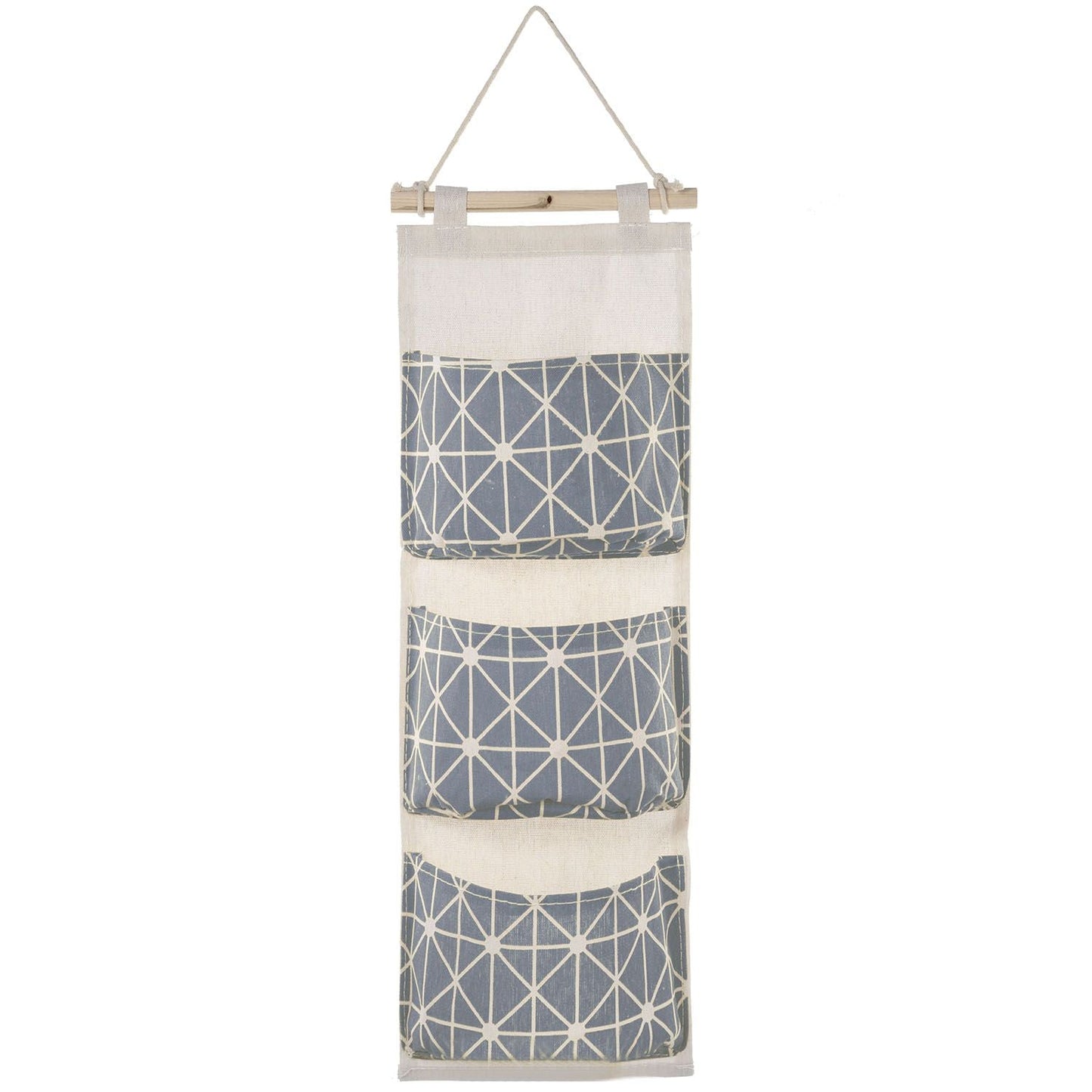 Wall Mounted Storage Bag Door Closet Hanging Storage Bag Organizer Waterproof 3 Pockets Pouch - Renee Lane Company
