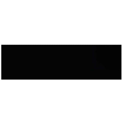 Wall Shelf Black Honeycomb MDF, metal frame 31.5 x 9.3 x 1.5 in - Renee Lane Company