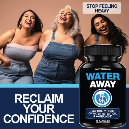 Water Away - Water Retention and Flushing, Aids in Water Relief & Water Loss - Renee Lane Company