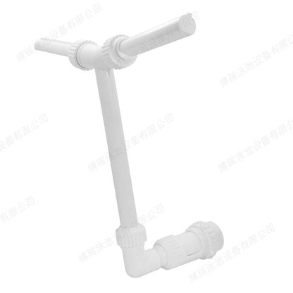 Waterfall Swimming Pool Fountain Fish Pond Waterfall Fountain Adjustable Pool Decoration Cooling Spray For Yard - Renee Lane Company