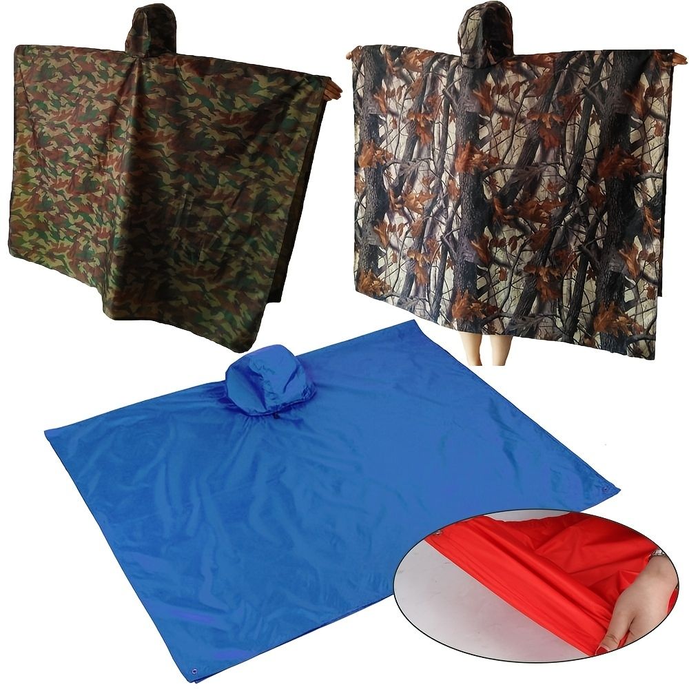 Waterproof 3-in-1 Raincoat Backpack Cover for Hiking, Cycling, and Camping - Protects Your Gear from the Elements - Renee Lane Company