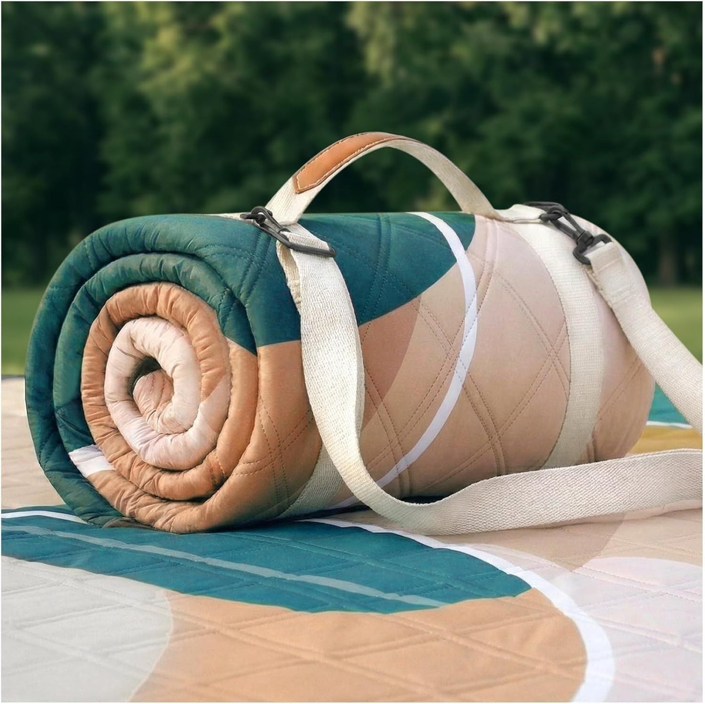 Waterproof Picnic Blanket Outdoor Camping Beach Mat Extra Large Foldable Car Essential Roadtrip Gadget Rv Accessories Glamping Tent Gear Must Haves Hiking Stuff Backpacking Necessities Gift - Renee Lane Company