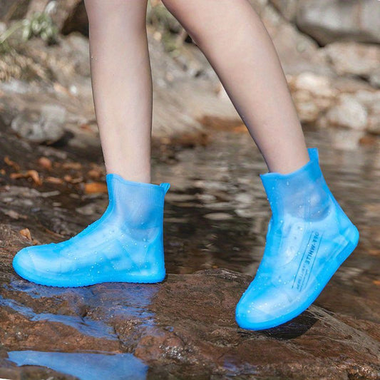 Waterproof Silicone Rain Shoes - Non-Slip, Wear-Resistant, and Perfect for All Ages - Renee Lane Company