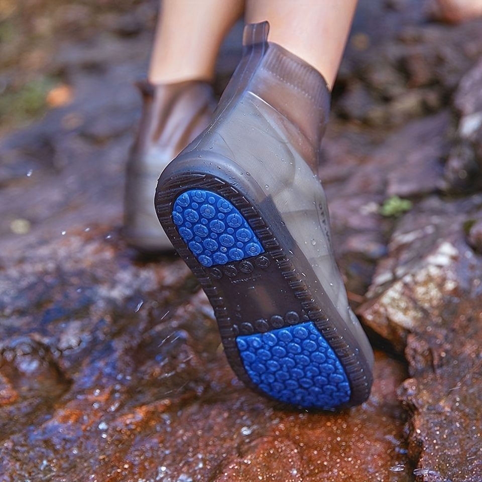 Waterproof Silicone Rain Shoes - Non-Slip, Wear-Resistant, and Perfect for All Ages - Renee Lane Company