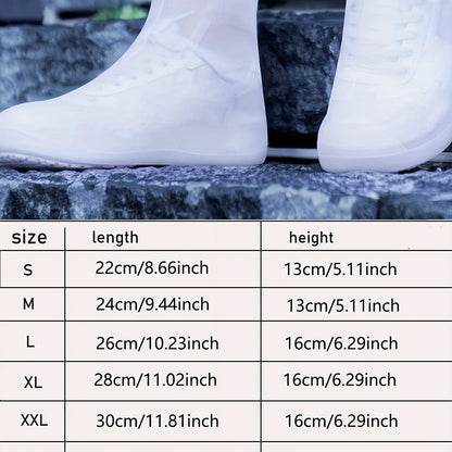 Waterproof Silicone Rain Shoes - Non-Slip, Wear-Resistant, and Perfect for All Ages - Renee Lane Company