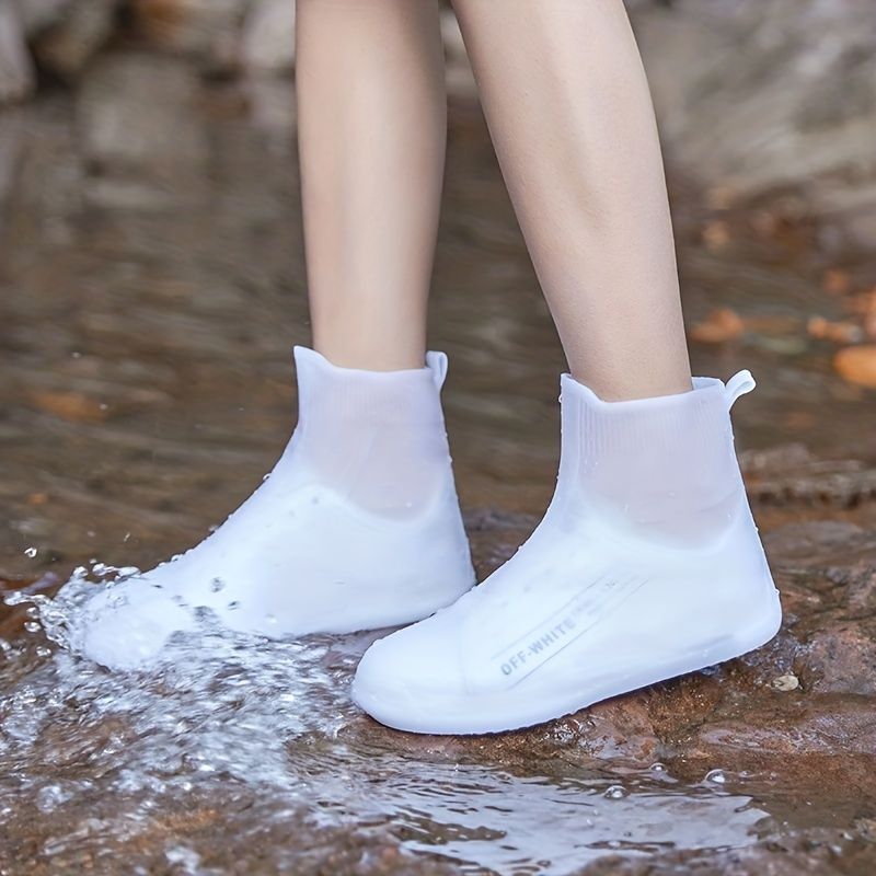 Waterproof Silicone Rain Shoes - Non-Slip, Wear-Resistant, and Perfect for All Ages - Renee Lane Company