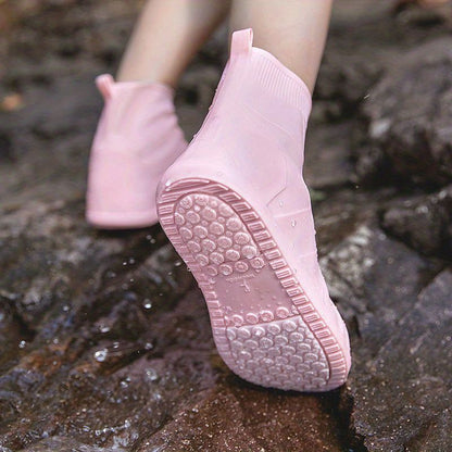 Waterproof Silicone Rain Shoes - Non-Slip, Wear-Resistant, and Perfect for All Ages - Renee Lane Company