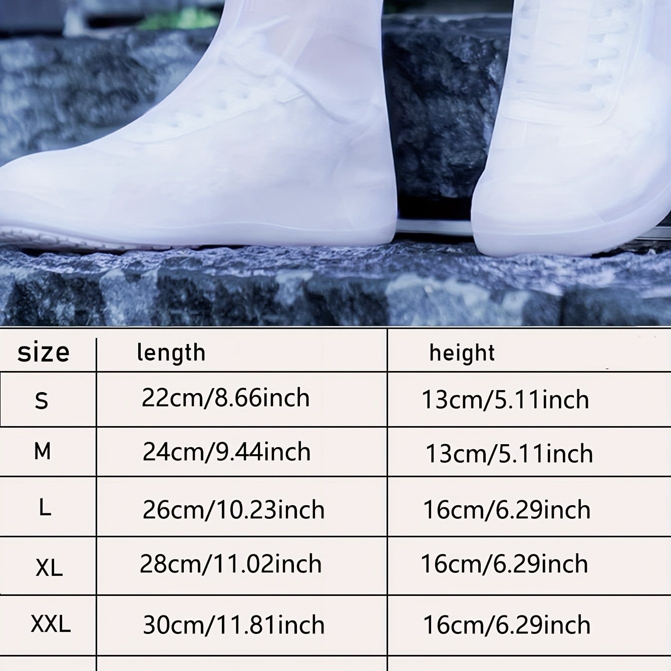 Waterproof Silicone Rain Shoes - Non-Slip, Wear-Resistant, and Perfect for All Ages - Renee Lane Company