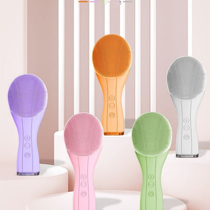 Waterproof Sonic Facial Cleansing Brush - Deeply Cleanses and Massages Skin for a Smooth, Refined Look - Renee Lane Company