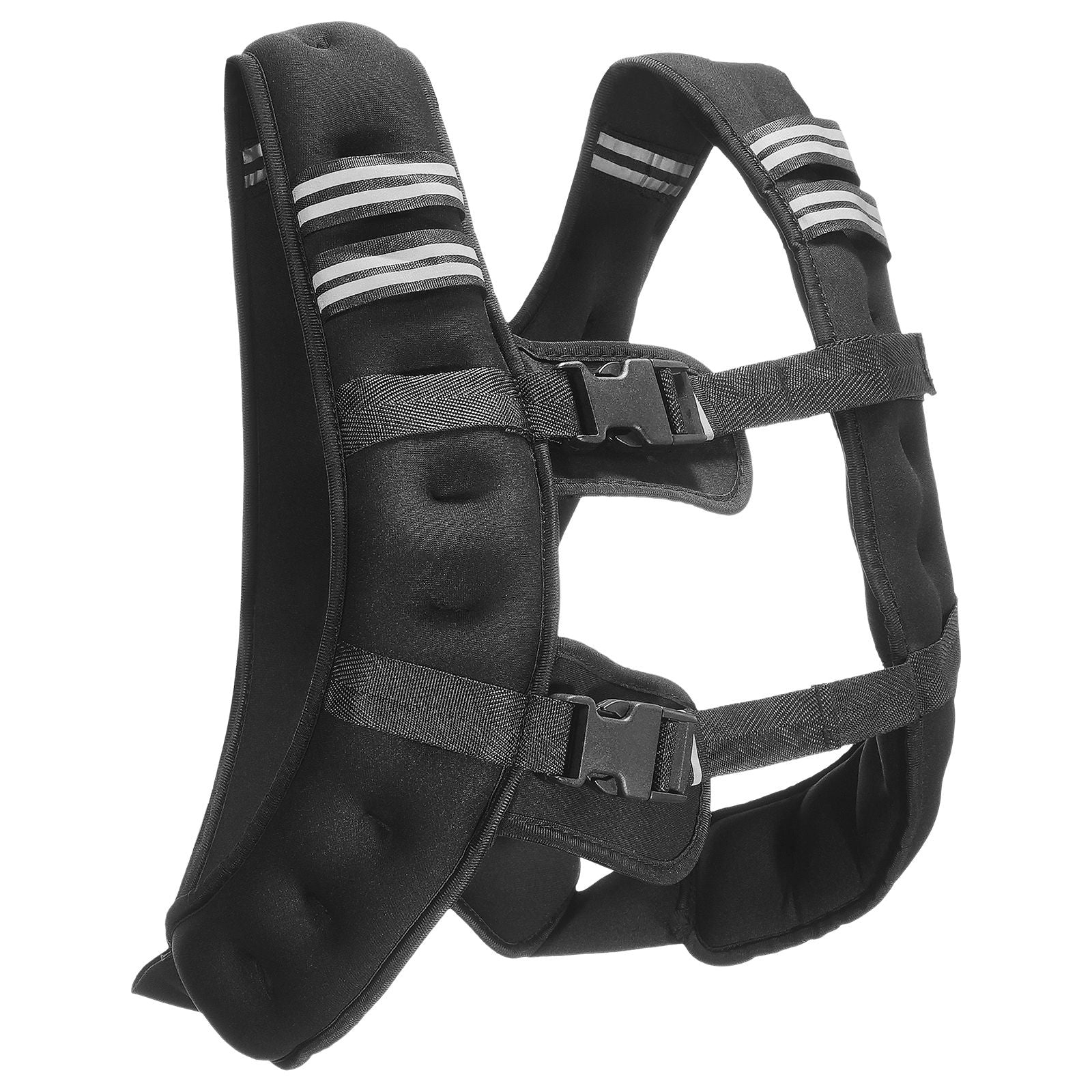 Weighted Vest, 12 lbs Weight Vest with Reflective Stripe, Adjustable Buckle Body Weight Vest for Men Women, Workout Equipment for Strength Training, Running, Jogging, Fitness, and Weight Loss - Renee Lane Company