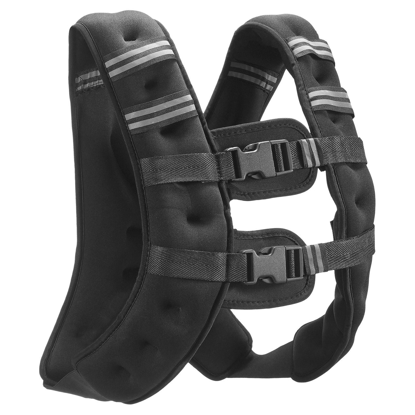 Weighted Vest, 16 lbs Weight Vest with Reflective Stripe, Adjustable Buckle Body Weight Vest for Men Women, Workout Equipment for Strength Training, Running, Jogging, Fitness, and Weight Loss - Renee Lane Company