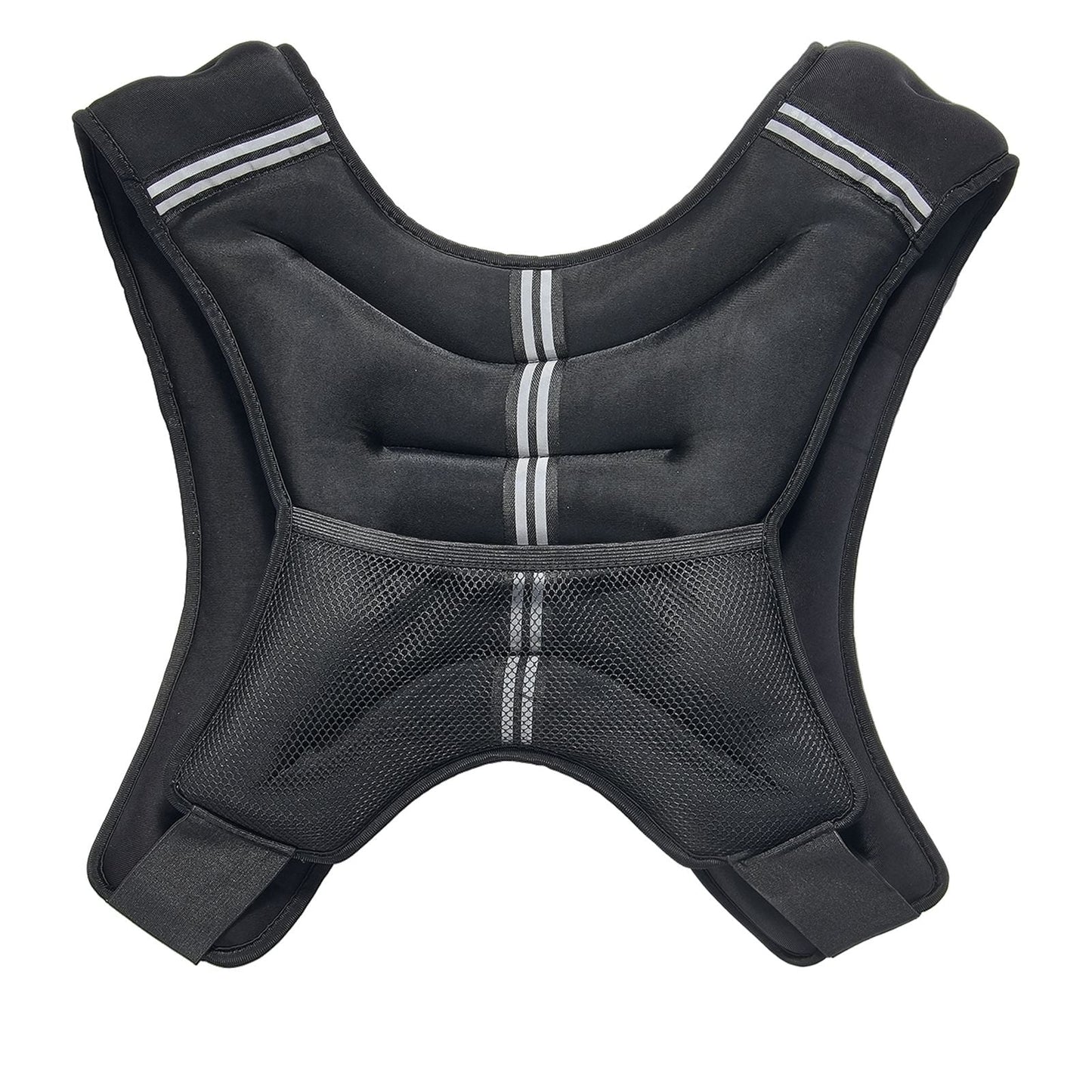 Weighted Vest, 30 lbs Weight Vest with Reflective Stripe, Adjustable Buckle Body Weight Vest for Men Women, Workout Equipment for Strength Training, Running, Jogging, Fitness, and Weight Loss - Renee Lane Company