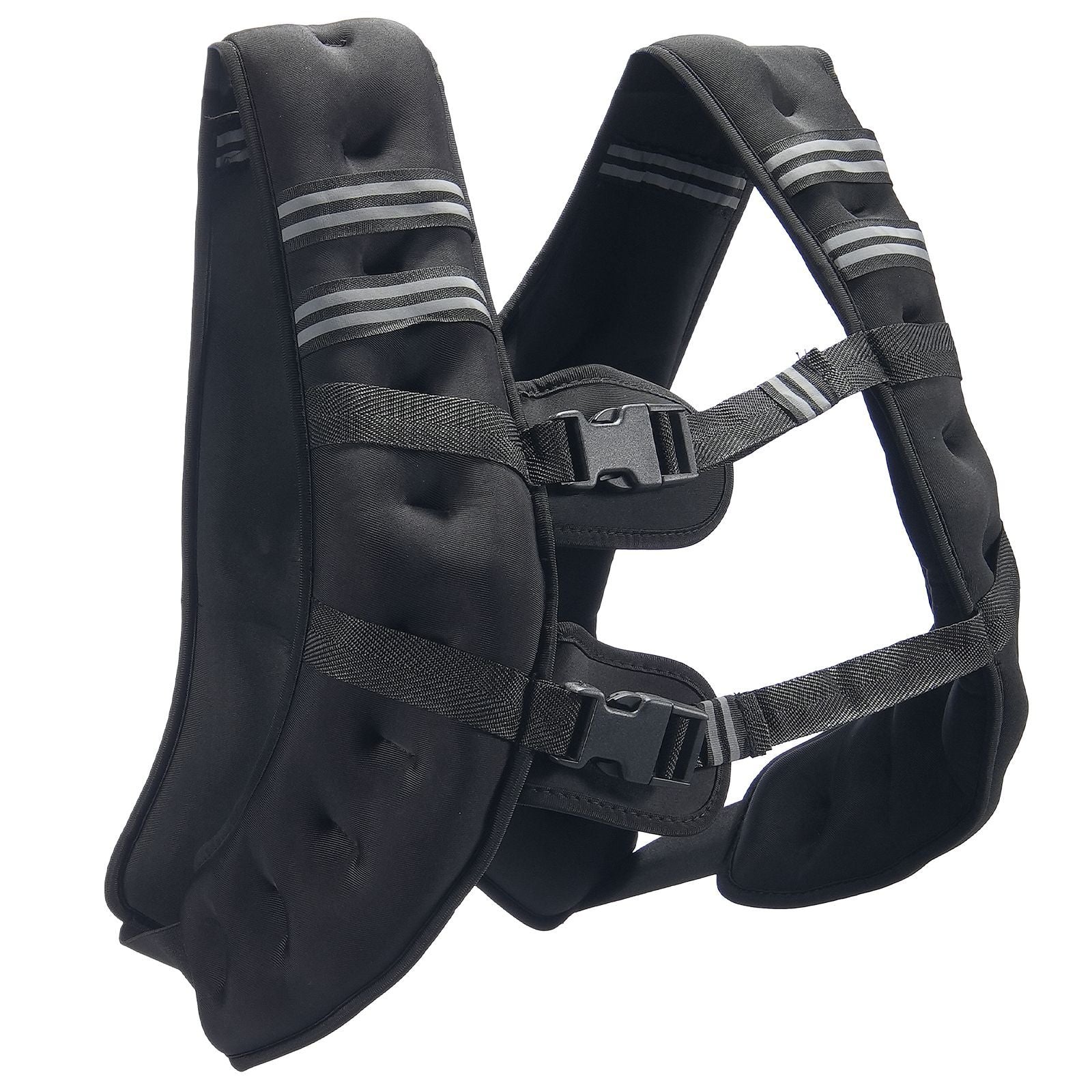 Weighted Vest, 30 lbs Weight Vest with Reflective Stripe, Adjustable Buckle Body Weight Vest for Men Women, Workout Equipment for Strength Training, Running, Jogging, Fitness, and Weight Loss - Renee Lane Company