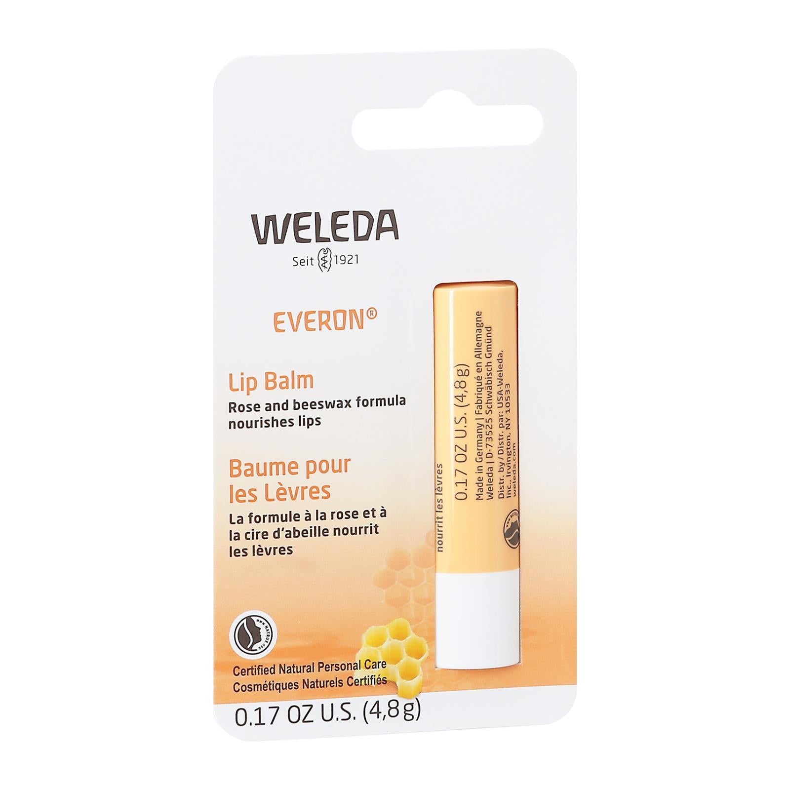 Weleda Everon Lip Balm - 0.17 Oz - Case Of 6 - Renee Lane Company