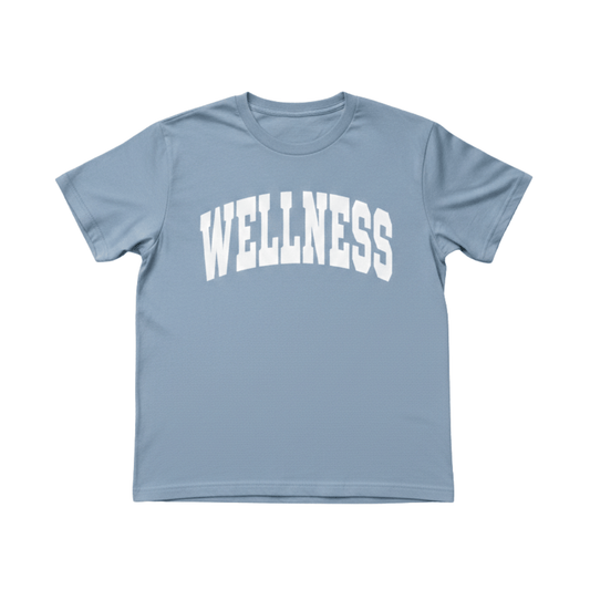 Wellness Varsity T-Shirt | Lucky Owl - Renee Lane Company