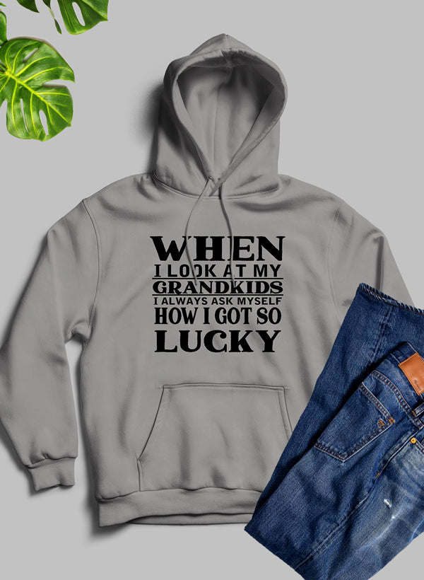 When I Look At My Grandkids Hoodie - Renee Lane Company