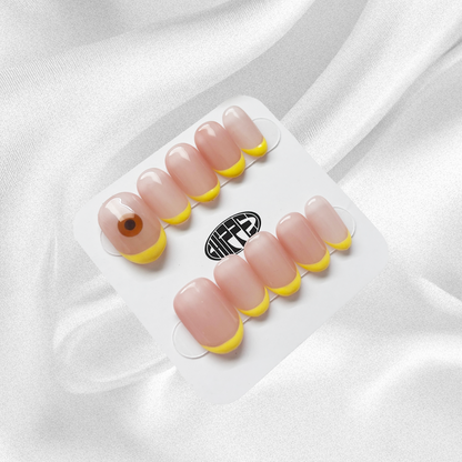When Life Gives You Lemons 🍋 NFC Nails That Share Your Socials - Renee Lane Company